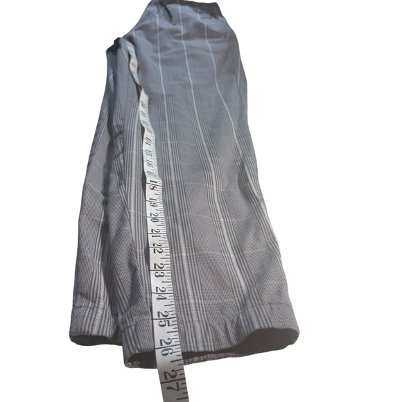 Abercrombie & Fitch Plaid Stretch Tapered Pants Womens Small Preppy Academia - Picture 8 of 12